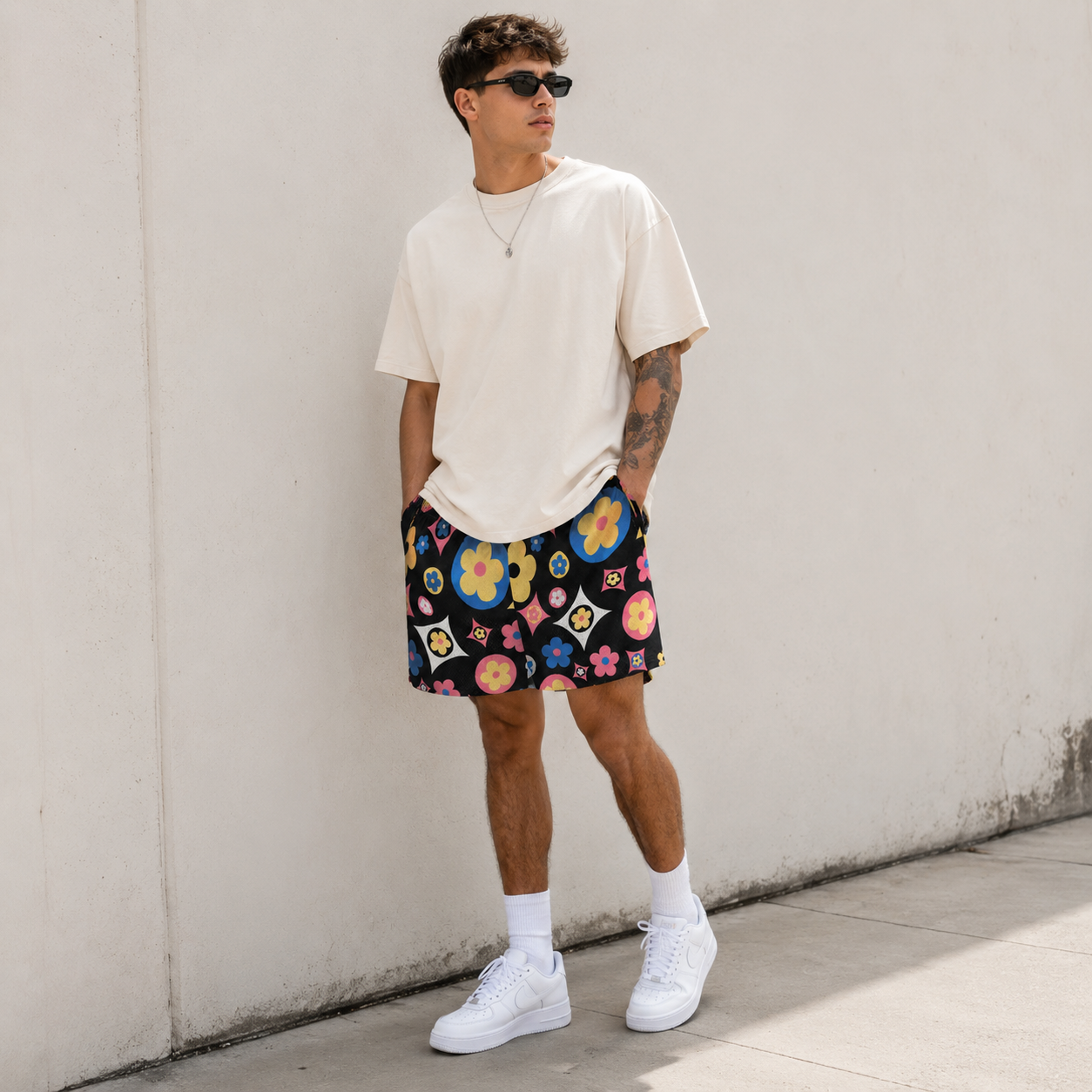 Black Star Clover Shorts