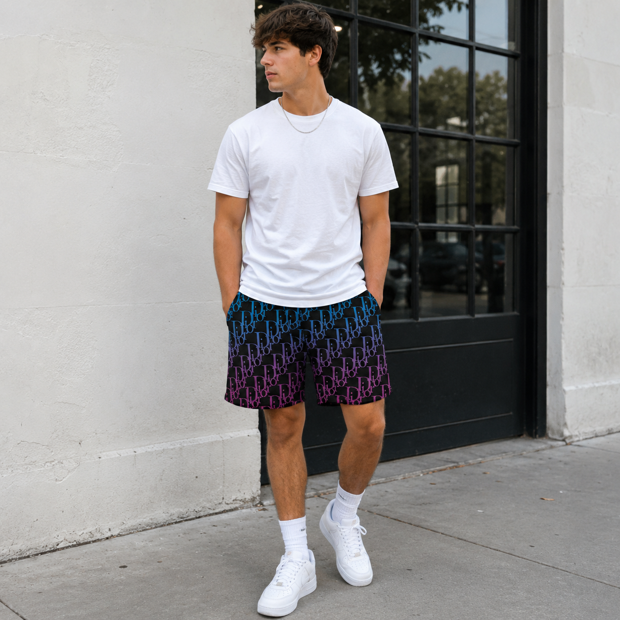 Gradient CD Shorts