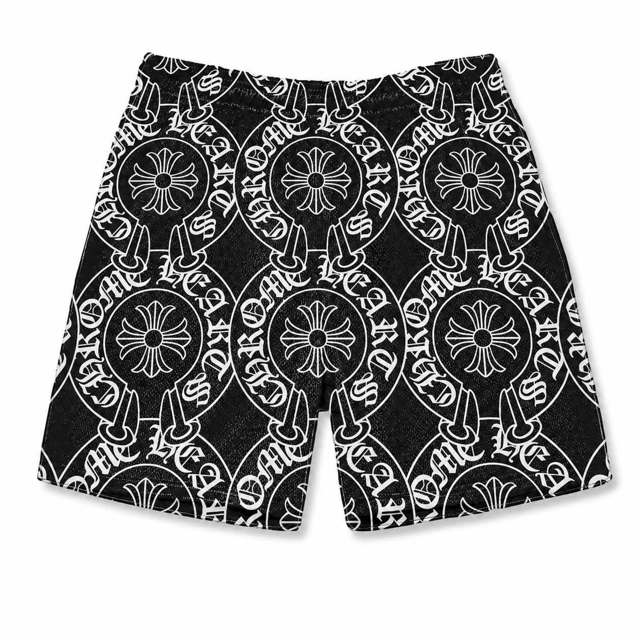 Black Monogram CH Shorts