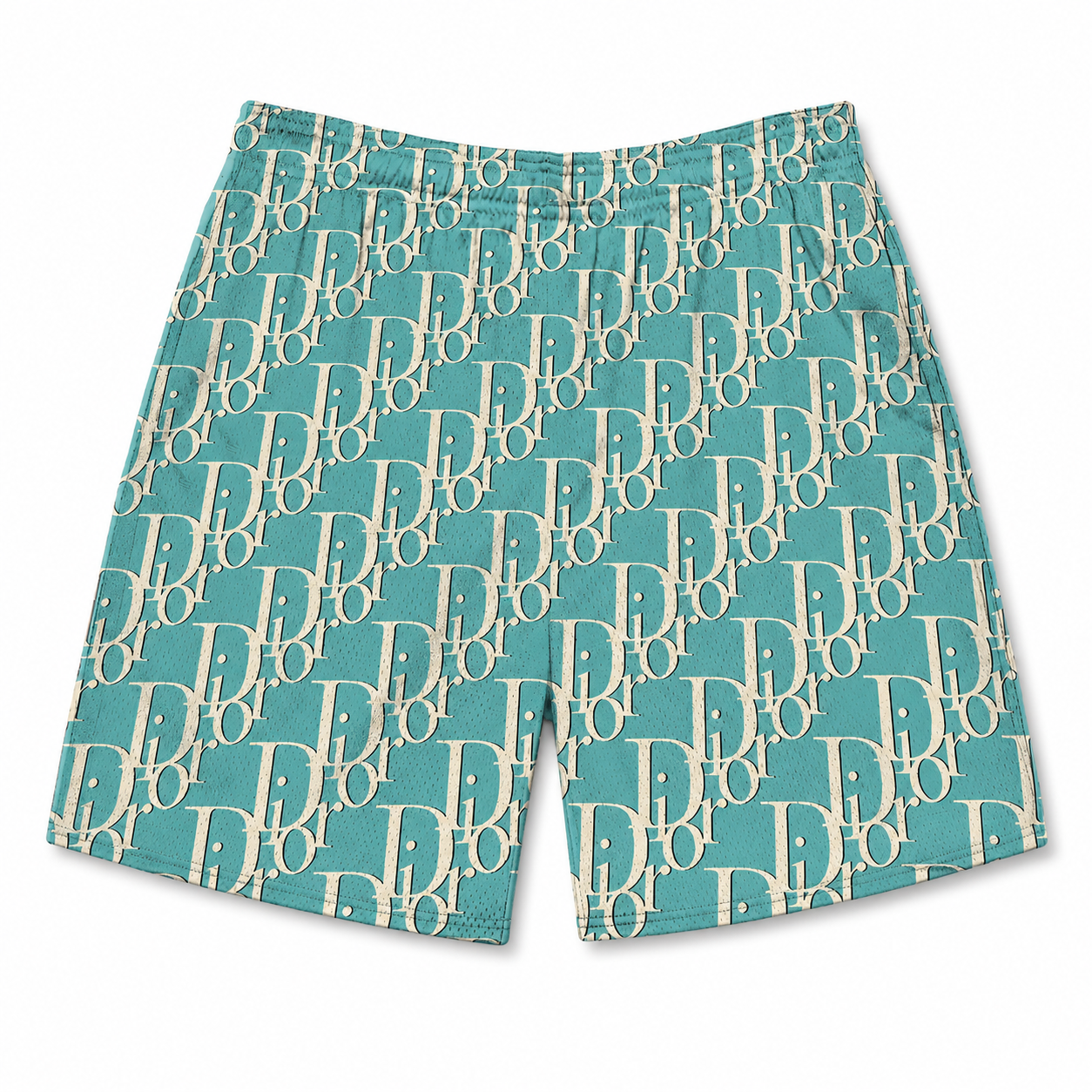 Teal CD Shorts