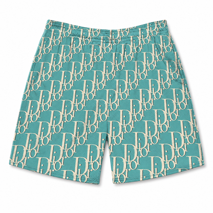 Teal CD Shorts