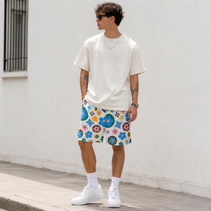 White Star Clover Shorts