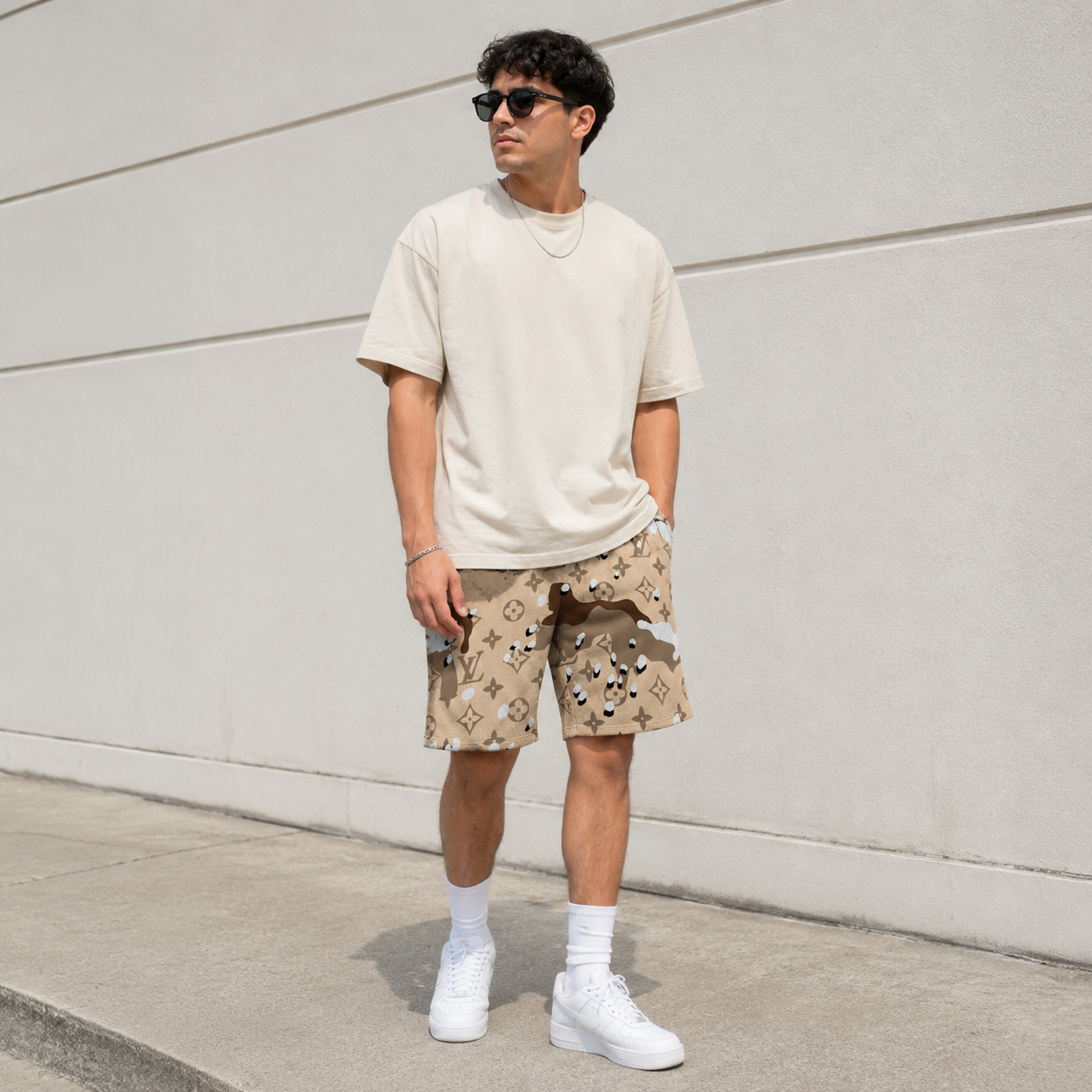 Desert Storm Star Shorts