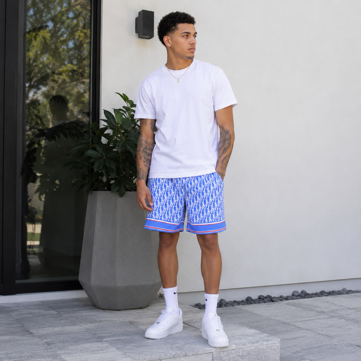 Sky Blue CD Shorts