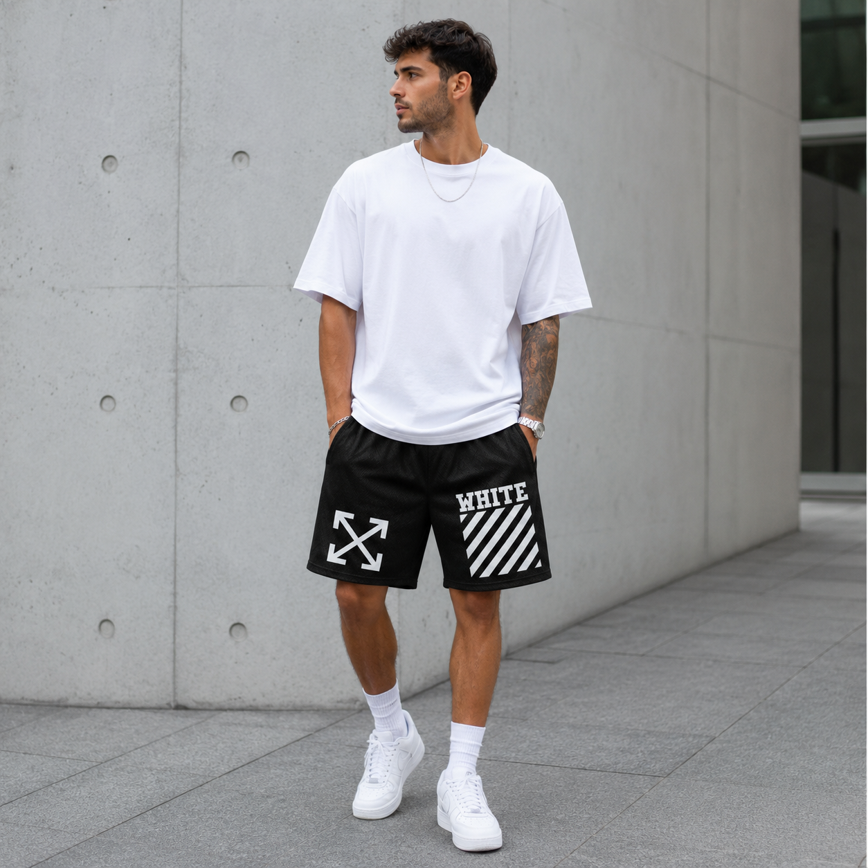 Black X Shorts