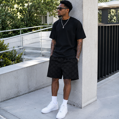 Dark GG Shorts