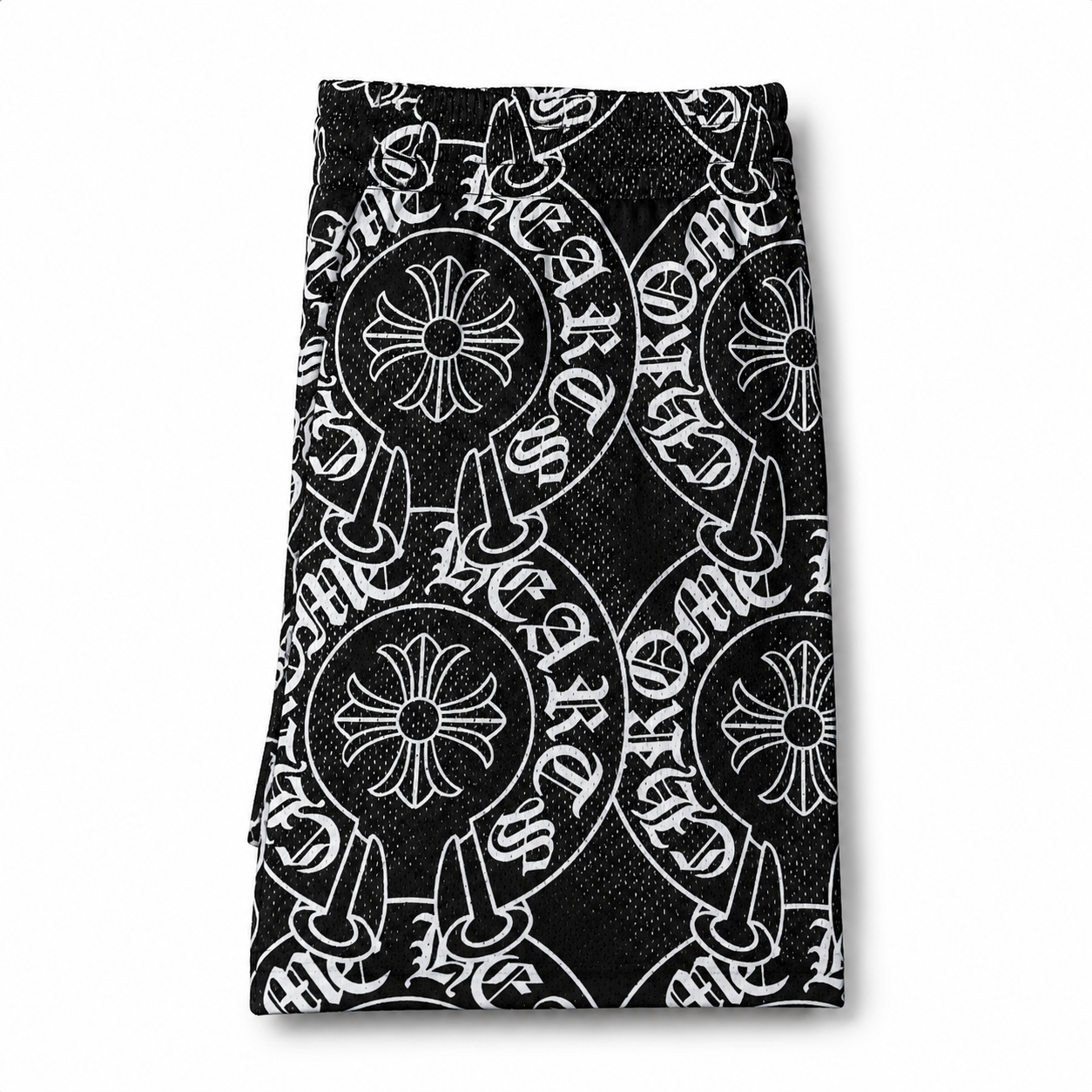 Black Monogram CH Shorts