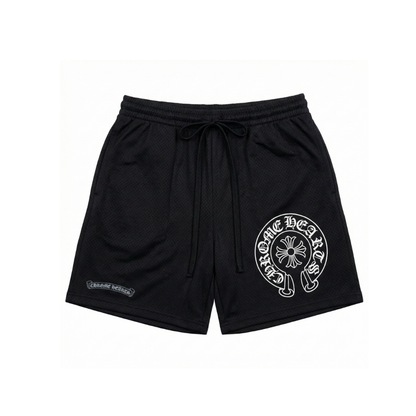 Black Horseshoe Shorts
