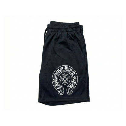 Black Horseshoe Shorts