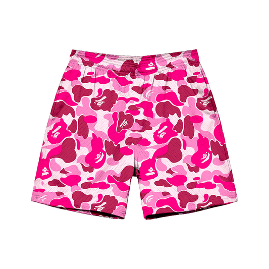 Pink Camo Shorts